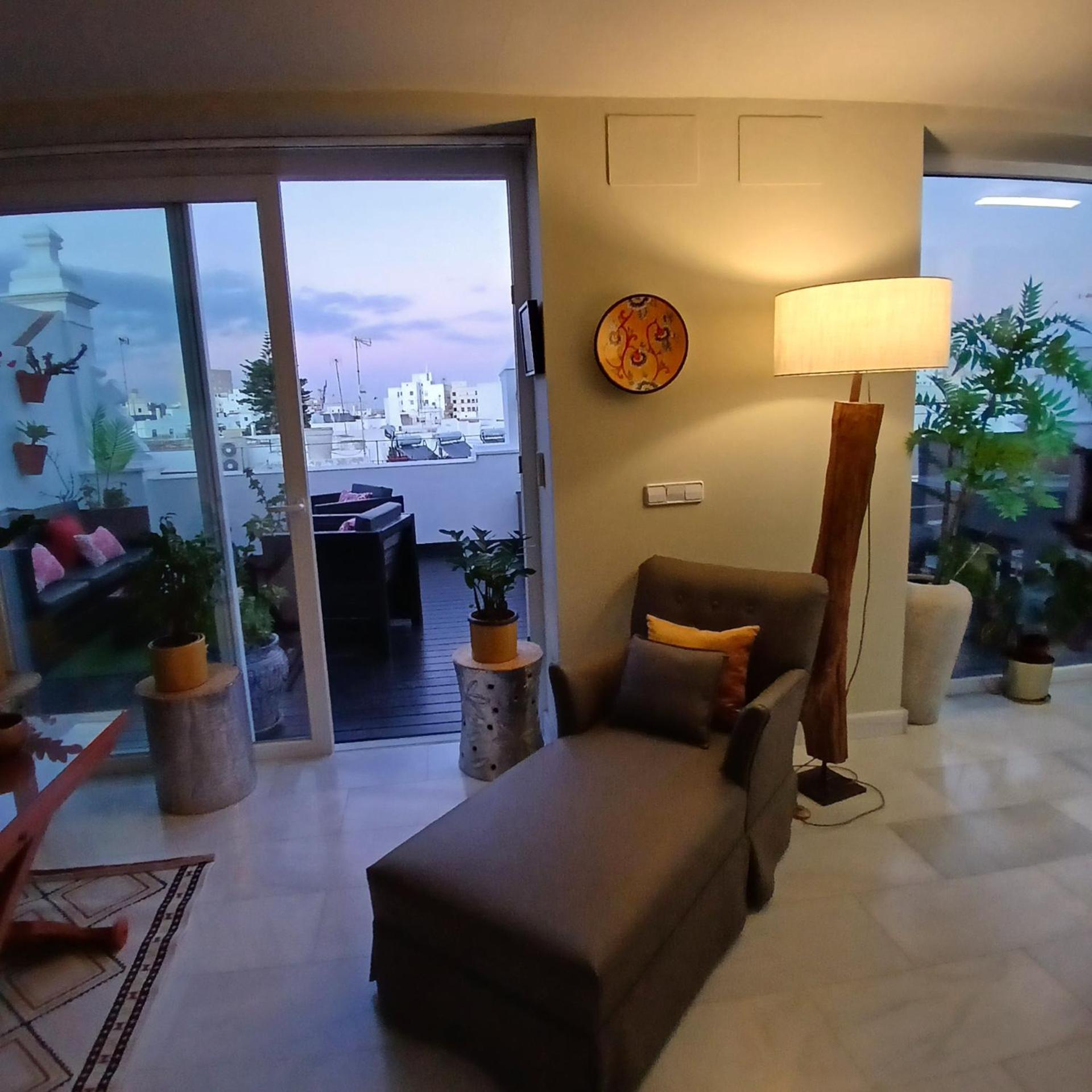 ***** Attic With Impressive Views And Jacuzzi Apartment Cadiz Luaran gambar